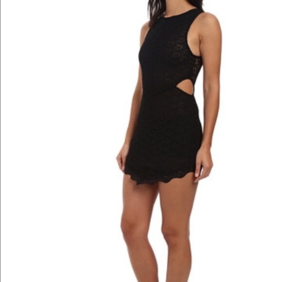 Free People Dresses & Skirts - Intimately Free People Sheer Lace Cutout Dress M